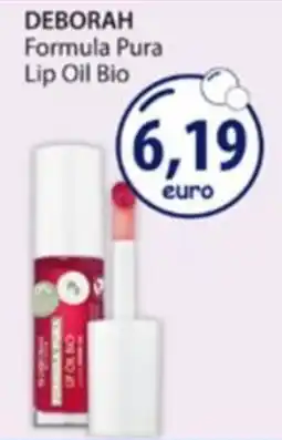 Acqua & Sapone DEBORAH Formula Pura Lip Oil Bio offerta