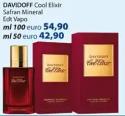 Acqua & Sapone DAVIDOFF Cool Elixir Safran Mineral offerta