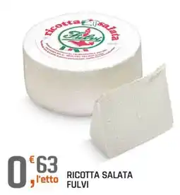 A&O Ricotta Salata Fulvi offerta