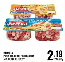 Gecop Pancetta Dolce/Affumicata Beretta offerta