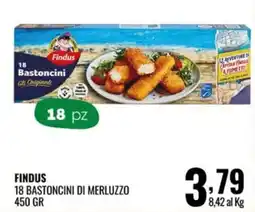 Gecop Findus Bastoncini di Merluzzo offerta