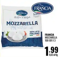 Gecop FRANCIA MOZZARELLA offerta