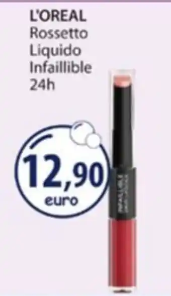 Acqua & Sapone L'OREAL Rossetto Liquido Infaillible 24h offerta
