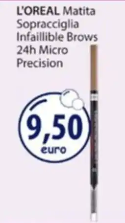 Acqua & Sapone L'OREAL Matita Sopracciglia Infaillible Brows 24h Micro Precision offerta