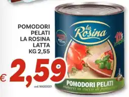 Vivo Supermercati Pomodori pelati La Rosina offerta