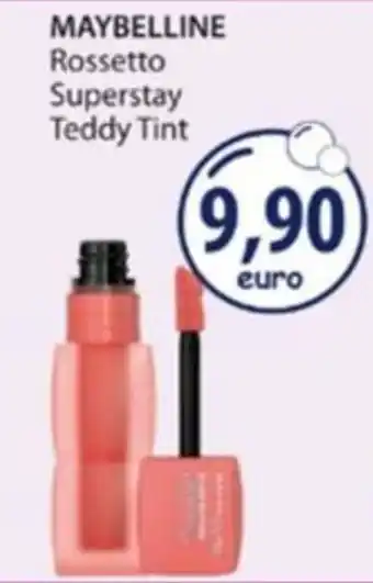 Acqua & Sapone MAYBELLINE Rossetto Superstay Teddy Tint offerta