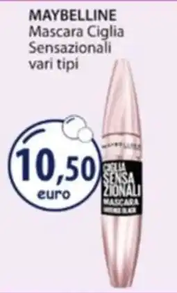 Acqua & Sapone MAYBELLINE Mascara Ciglia Sensazionali offerta