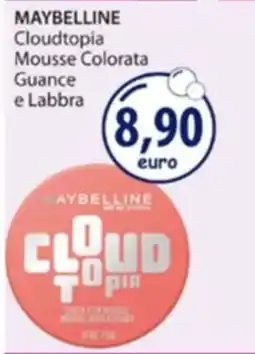 Acqua & Sapone MAYBELLINE Cloudtopia Mousse Colorata Guance e Labbra offerta