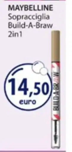 Acqua & Sapone MAYBELLINE Sopracciglia Build-A-Braw 2in1 offerta