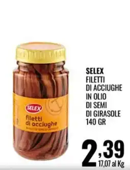 Gecop SELEX filetti di acciughe offerta