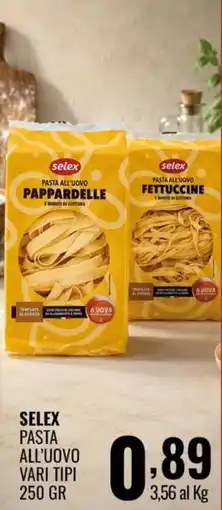 Gecop SELEX PASTA ALL'UOVO offerta