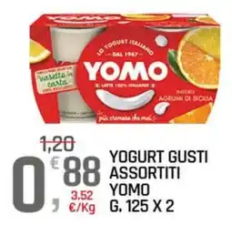A&O YOGURT GUSTI ASSORTITI YOMO offerta