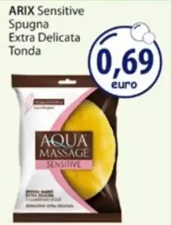 Acqua & Sapone ARIX Sensitive Spugna Extra Delicata Tonda offerta