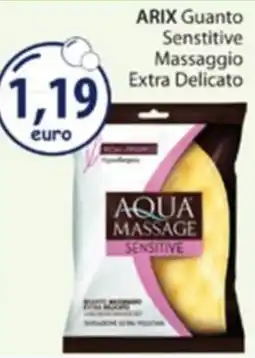 Acqua & Sapone ARIX Guanto Sensitive Massaggio Extra Delicato offerta
