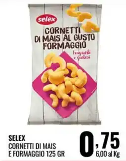 Gecop SELEX CORNETTI DI MAIS E FORMAGGIO offerta