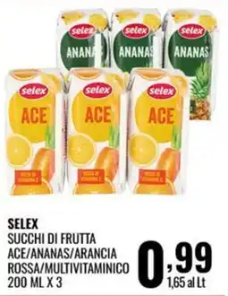 Gecop SELEX SUCCHI DI FRUTTA ACE offerta