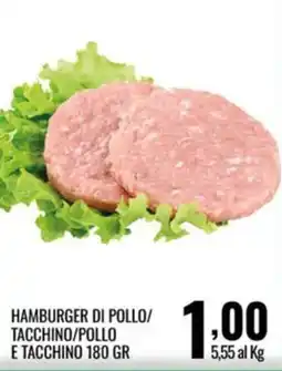 Gecop HAMBURGER DI POLLO/TACCHINO/POLLO E TACCHINO offerta