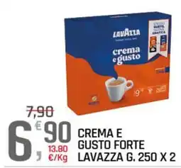 A&O Crema e Gusto Forte Lavazza G. offerta