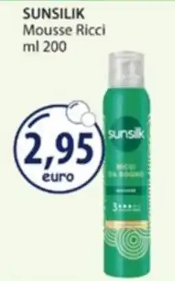 Acqua & Sapone Sunsilk Mousse Ricci offerta