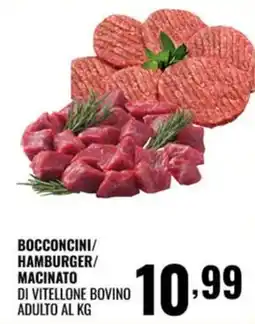 Gecop BOCCONCINI/HAMBURGER/MACINATO DI VITELLONE BOVINO ADULTO offerta