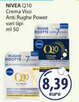 Acqua & Sapone NIVEA Q10 Crema Viso Anti Rughe Power offerta