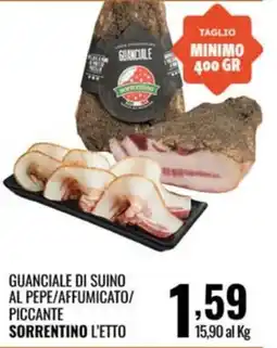 Gecop Guanciale di Suino Sorrentino offerta