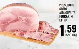 Gecop Prosciutto Cotto Alta Qualità Ferrarini offerta