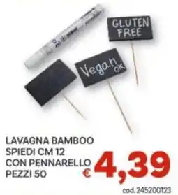Vivo Supermercati LAVAGNA BAMBOO offerta