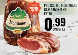 Gecop Prosciutto Montanaro San Geminiano offerta