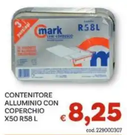 Vivo Supermercati CONTENITORE ALLUMINIO CON COPERCHIO offerta