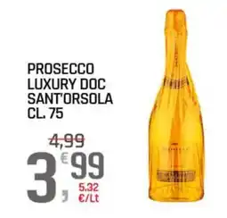 A&O Prosecco Luxury Doc Sant'Orsola offerta