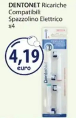 Acqua & Sapone DENTONET Ricariche Compatibili Spazzolino Elettrico offerta