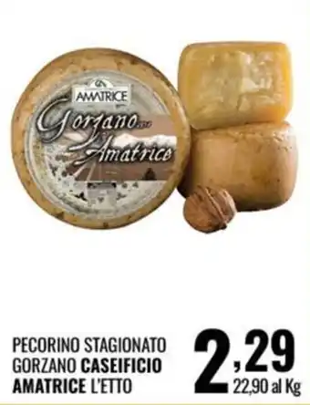 Pecorino Stagionato Gorzano Caseificio Amatrice