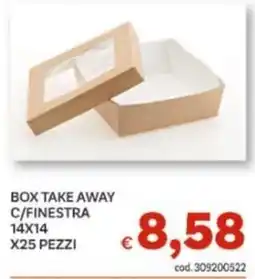 Vivo Supermercati BOX TAKE AWAY C/FINESTRA offerta