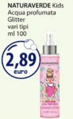 Acqua & Sapone NATURAVERDE Kids Acqua profumata Glitter offerta