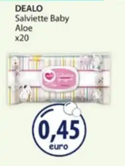 Acqua & Sapone DEALO Salviette Baby Aloe offerta