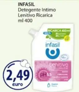 Acqua & Sapone INFASIL Detergente Intimo Lenitivo Ricarica offerta