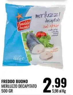 Gecop FREDDO BUONO MERLUZZO DECAPITATO offerta