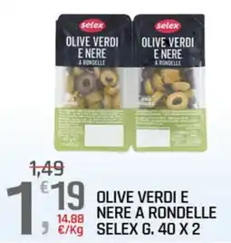 A&O OLIVE VERDI E NERE SELEX offerta