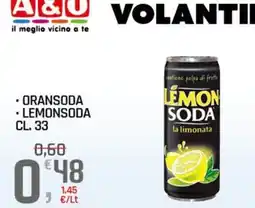 A&O LEMON SODA la limonata offerta