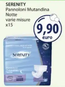 Acqua & Sapone Serenity Pannoloni Mutandina Notte offerta