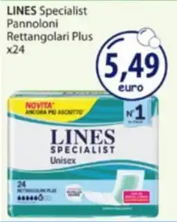 Acqua & Sapone Lines Specialist Pannoloni Rettangolari Plus offerta
