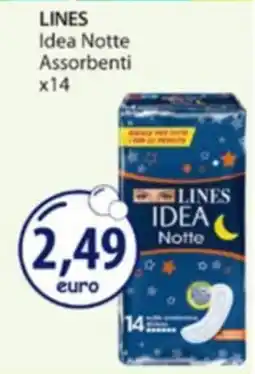 Acqua & Sapone LINES Idea Notte Assorbenti offerta