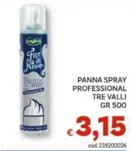 Vivo Supermercati Fior di Neve Panna Spray Professional offerta