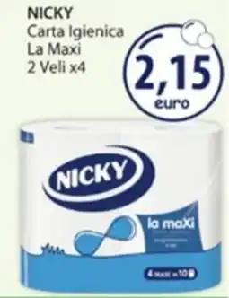 Acqua & Sapone NICKY Carta Igienica La Maxi offerta
