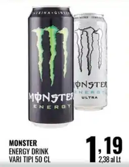 Gecop MONSTER ENERGY DRINK offerta