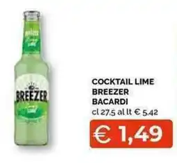 Mercatò Local Cocktail lime breezer bacardi offerta