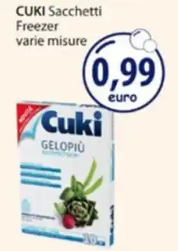 Acqua & Sapone Cuki Sacchetti Freezer offerta