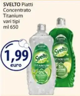 Acqua & Sapone Svelto Piatti Concentrato Titanium offerta