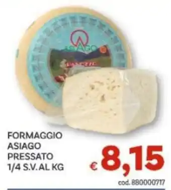 Vivo Supermercati FORMAGGIO ASIAGO PRESSATO offerta